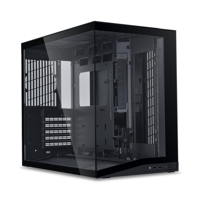 Lian Li 011 Dynamic Mini O11 DYNAMIC MINI V2 Mini Tower Musta
