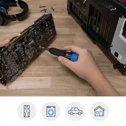 iFixit IF145-552-1 käsikäyttöinen ruuvimeisseli Yksittäinen Tasapäinen ruuvimeisseli