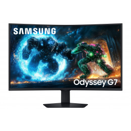 Samsung G75F tietokoneen litteä näyttö 94 cm (37") 3840 x 2160 pikseliä 4K Ultra HD LCD Musta