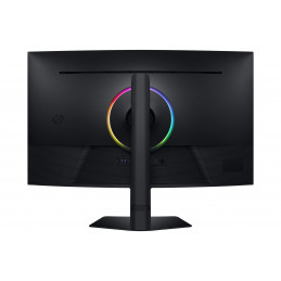 Samsung G75F tietokoneen litteä näyttö 94 cm (37") 3840 x 2160 pikseliä 4K Ultra HD LCD Musta