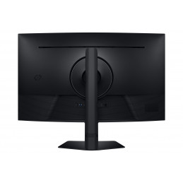 Samsung G75F tietokoneen litteä näyttö 94 cm (37") 3840 x 2160 pikseliä 4K Ultra HD LCD Musta