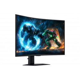 Samsung G75F tietokoneen litteä näyttö 94 cm (37") 3840 x 2160 pikseliä 4K Ultra HD LCD Musta