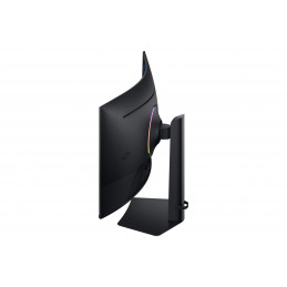 Samsung G75F tietokoneen litteä näyttö 94 cm (37") 3840 x 2160 pikseliä 4K Ultra HD LCD Musta