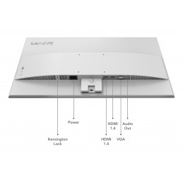 Lenovo L27-4C tietokoneen litteä näyttö 68,6 cm (27") 1920 x 1080 pikseliä Full HD LCD Harmaa