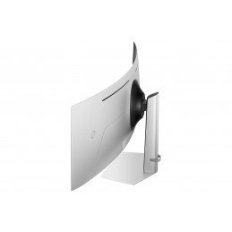 Samsung G91SD tietokoneen litteä näyttö 124,5 cm (49") 5120 x 1440 pikseliä Dual QHD OLED Hopea