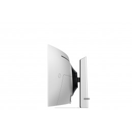 Samsung G91SD tietokoneen litteä näyttö 124,5 cm (49") 5120 x 1440 pikseliä Dual QHD OLED Hopea