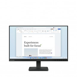 Lenovo L24-4e tietokoneen litteä näyttö 60,5 cm (23.8") 1920 x 1080 pikseliä Full HD LCD Musta