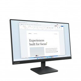 Lenovo L24-4e tietokoneen litteä näyttö 60,5 cm (23.8") 1920 x 1080 pikseliä Full HD LCD Musta