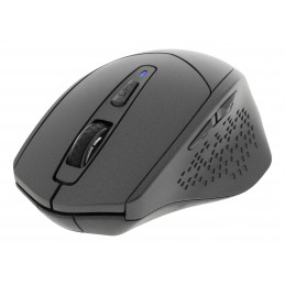 Deltaco Bluetooth-hiiri, hiljaiset painikkeet, 800-1600 dpi, harmaa