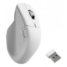 Keychron M6 hiiri Universaali Oikeakätinen RF Wireless + Bluetooth + USB Type-C Optinen 30000 DPI