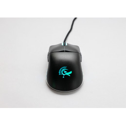 Ducky Feather hiiri Pelaaminen Molempikätinen USB A-tyyppi Optinen 16000 DPI