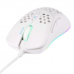 Deltaco Gaming GAM-108-W hiiri Pelaaminen Oikeakätinen USB A-tyyppi Optinen 6400 DPI