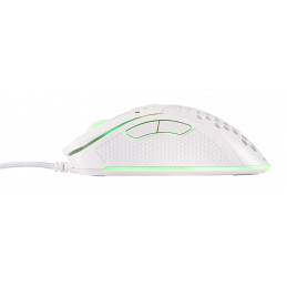 Deltaco Gaming GAM-108-W hiiri Pelaaminen Oikeakätinen USB A-tyyppi Optinen 6400 DPI