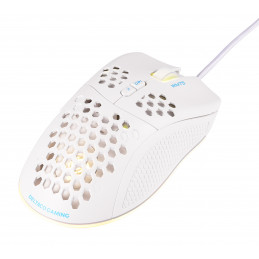 Deltaco Gaming GAM-108-W hiiri Pelaaminen Oikeakätinen USB A-tyyppi Optinen 6400 DPI