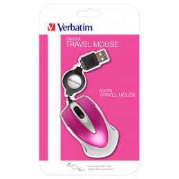Verbatim Go Mini hiiri Office USB A-tyyppi Optinen 1000 DPI