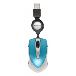 Verbatim Go Mini hiiri Office Molempikätinen USB A-tyyppi Optinen 1000 DPI