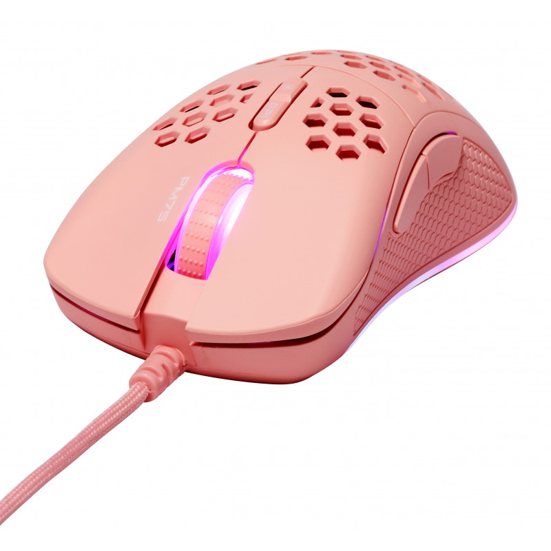 Deltaco Gaming GAM-108-P näppäimistö USB Vaaleanpunainen