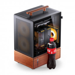 Jonsbo T7 Midi Tower Musta, Puu