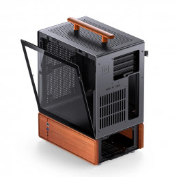 Jonsbo T7 Midi Tower Musta, Puu