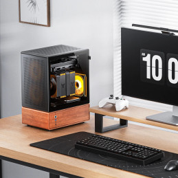Jonsbo T7 Midi Tower Musta, Puu