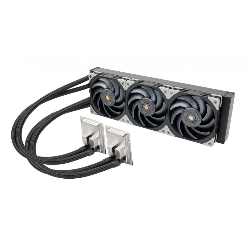 Silverstone SST-XE360PDD Tietokoneen jäähdytysjärjestelmä Suoritin Nestejäähdytyspakkaus 12 cm Alumiini, Musta, Harmaa