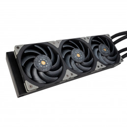 Silverstone SST-XE360PDD Tietokoneen jäähdytysjärjestelmä Suoritin Nestejäähdytyspakkaus 12 cm Alumiini, Musta, Harmaa