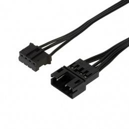 Silverstone VIDA 120 SLIM Tietokonekotelo Nestejäähdytyspakkaus 12 cm Musta 1 kpl