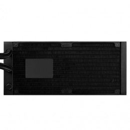 Silverstone VIDA 240 SLIM Tietokonekotelo Nestejäähdytyspakkaus 12 cm Musta