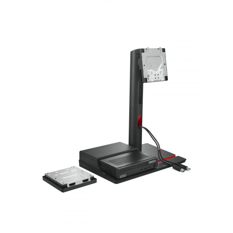 Lenovo 4XF1K03170 monitorin kiinnike ja jalusta 68,6 cm (27") Vastaanotto Musta