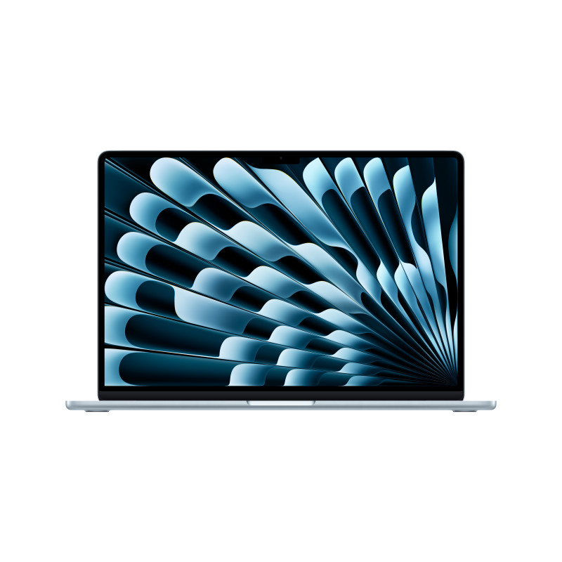 Apple MacBook Air Apple M M5 Kannettava tietokone 38,9 cm (15.3") 16 GB 1 TB SSD Wi-Fi 7 (802.11be) macOS Tahoe Sininen