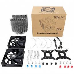 Thermalright Phantom Spirit 120 SE Suoritin Ilmanjäähdytin 12 cm Musta 1 kpl