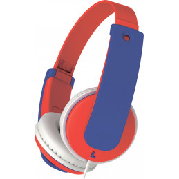 JVC HA-KD7 Kuulokkeet Langallinen Pääpanta Musiikki Sininen, Punainen