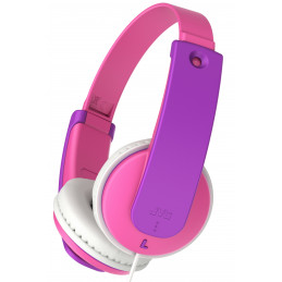 JVC HA-KD7 Kuulokkeet Langallinen Pääpanta Musiikki Vaaleanpunainen, Purppura
