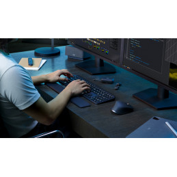 Logitech MX Keys S Combo näppäimistö Sisältää hiiren Office Bluetooth Pohjoismainen Grafiitti