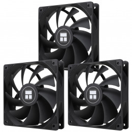 Thermalright TL-C12C Tietokonekotelo Tuuletin 12 cm Musta
