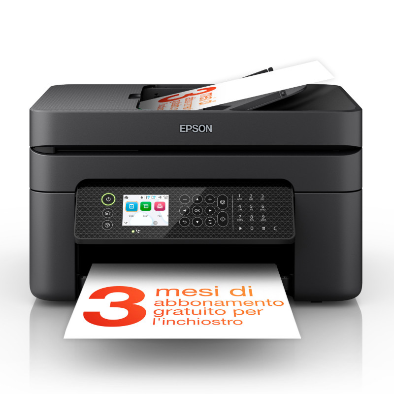Epson WorkForce WF-2950DWF Mustesuihku A4 5760 x 1440 DPI 33 ppm Wi-Fi