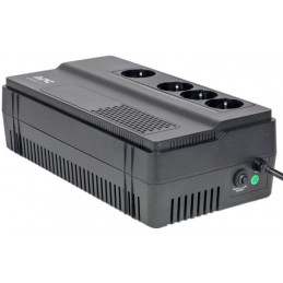 APC BV500I-GR UPS-virtalähde Linjainteraktiivinen 0,5 kVA 300 W 4 AC-pistorasia(a)