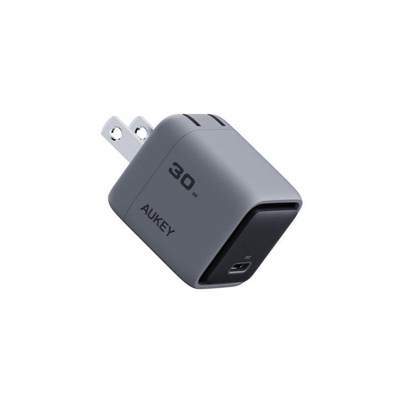 AUKEY Comet Mini Kuulokkeet, Kannettava tietokone, Älypuhelin, Tabletti Harmaa AC Pikalataus Sisätila