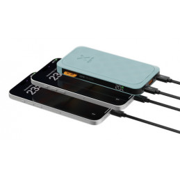 Xtorm FS5102U akku- ja paristolaturi Litium polymeeri (LiPo) 10000 mAh Sinivihreä