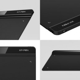 XPPen Star G640 piirtopöytä Musta 5080 lpi 190 x 162 mm USB