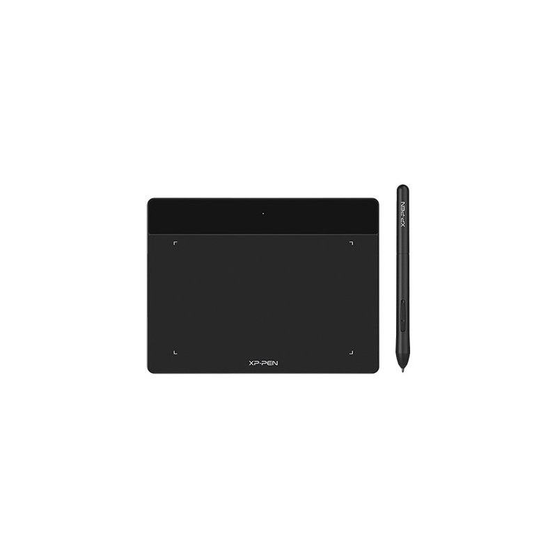 XPPen Deco Fun XS piirtopöytä Musta 5080 lpi 121,92 x 76,2 mm USB
