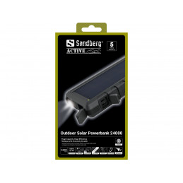 Sandberg Outdoor Solar Powerbank 24000