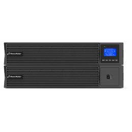 PowerWalker VFI 1500 ICR IoT UPS-virtalähde Taajuuden kaksoismuunnos (verkossa) 1,5 kVA 1500 W 8 AC-pistorasia(a)