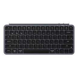 Keychron B1P-K1-BO näppäimistö Koti  Toimisto USB + RF Wireless + Bluetooth Harmaa