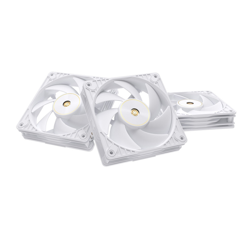 ASUS ProArt PF120 Fan PWM White 3in1 Tietokonekotelo Tuuletin 12 cm Valkoinen 3 kpl