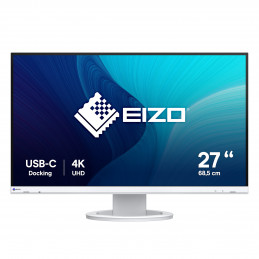 EIZO FlexScan EV2740S-WT tietokoneen litteä näyttö 68,6 cm (27") 3840 x 2160 pikseliä 4K Ultra HD LCD Valkoinen