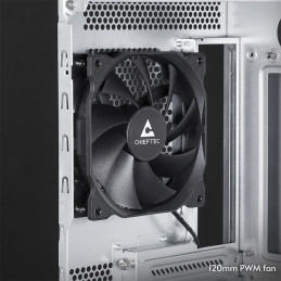 Chieftec BW-01B-OP tietokonekotelo Midi Tower Musta