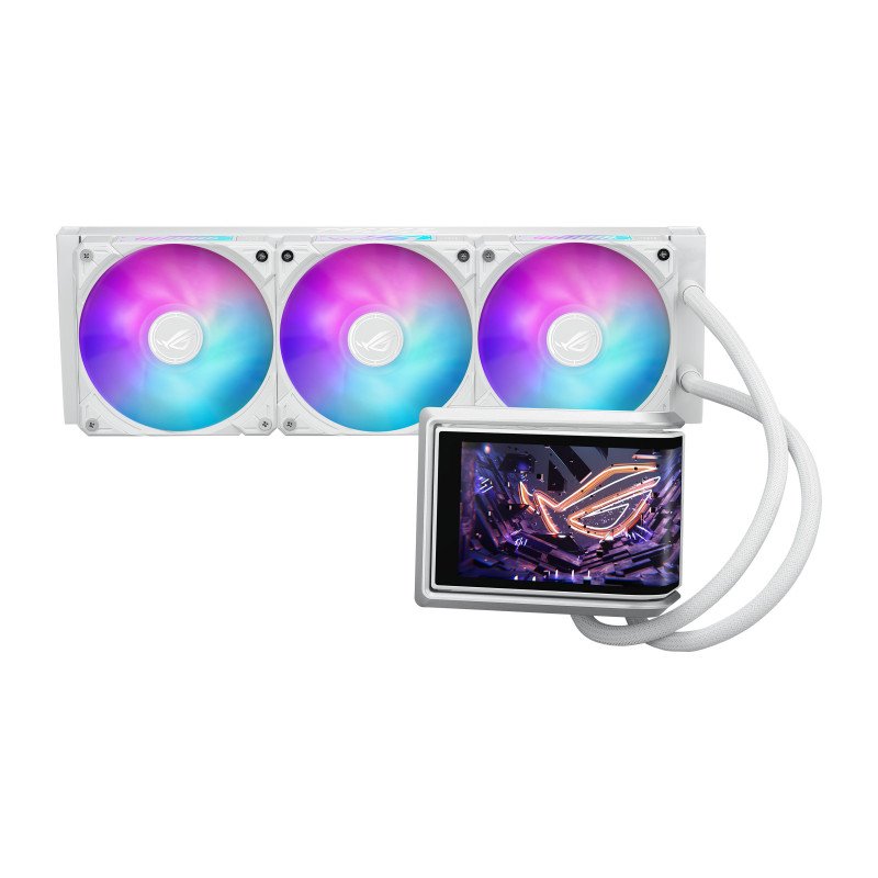 ASUS ROG RYUO IV 360 ARGB WHT Suoritin All-in-one-nesteenjäähdytin 12 cm Valkoinen