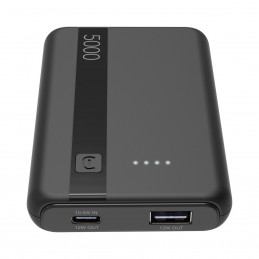 Cellularline 8018080481925 Litiumioni (Li-Ion) 5000 mAh Musta