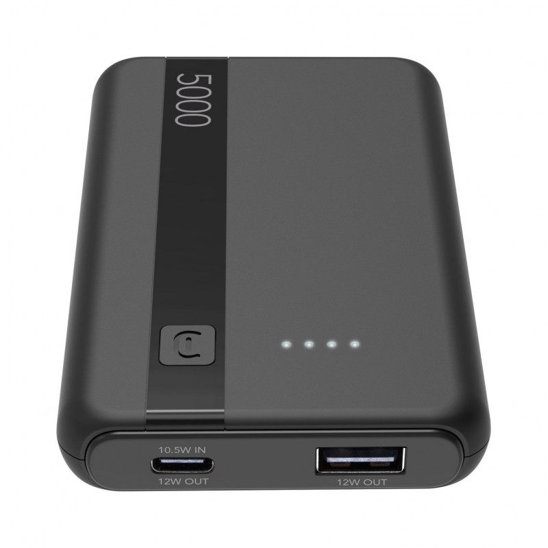 Cellularline 8018080481925 Litiumioni (Li-Ion) 5000 mAh Musta